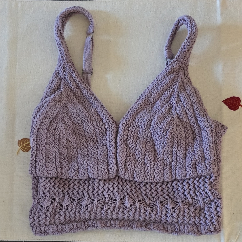 Hollister Lavender Knit Top